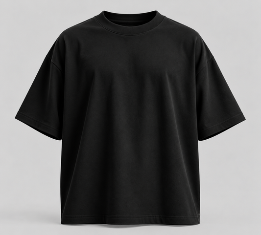 Custom Design 240 GSM Premium Oversized T-Shirt | 100% French Terry Cotton