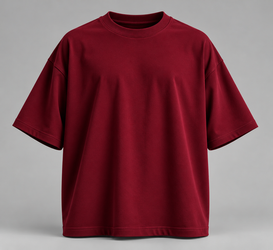 Custom Design 240 GSM Premium Oversized T-Shirt | 100% French Terry Cotton